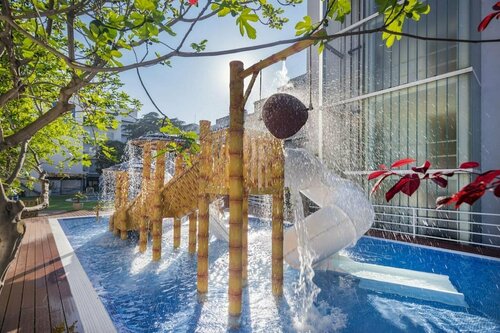 Внешний вид отеля Ght Balmes, Hotel - Aparthotel & Splash в Калелье, фото 2