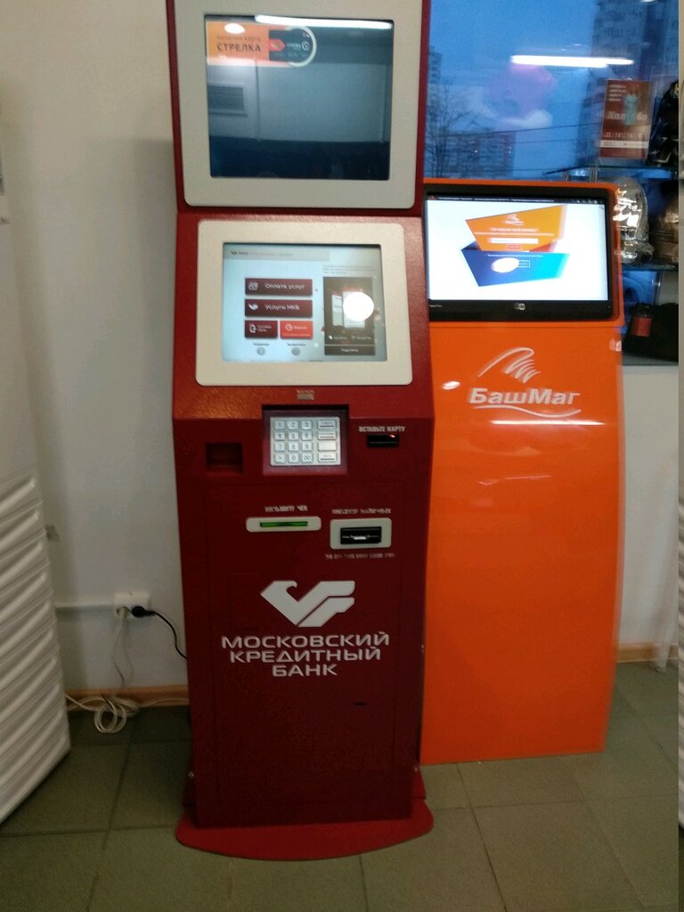 Payment terminal Московский кредитный банк, платёжный терминал, Moscow, photo