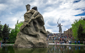 Мамаев курган (городской округ Волгоград, Центральный район, площадь Героев), памятник, мемориал в Волгограде