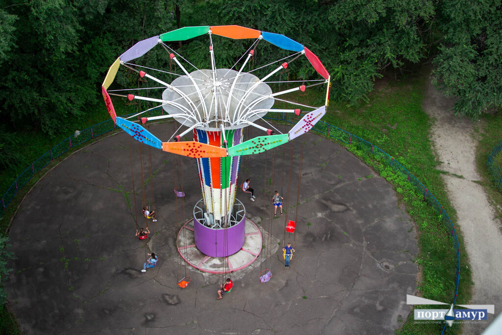 Amusement ride Салют, Blagoveshchensk, photo