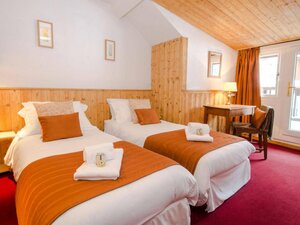 Hotel Rond Point d'Arbois (Auvergne-Rhône-Alpes, Haute-Savoie, Arrondissement de Bonneville, Megève, Route Edmond de Rothschild, 111), hotel