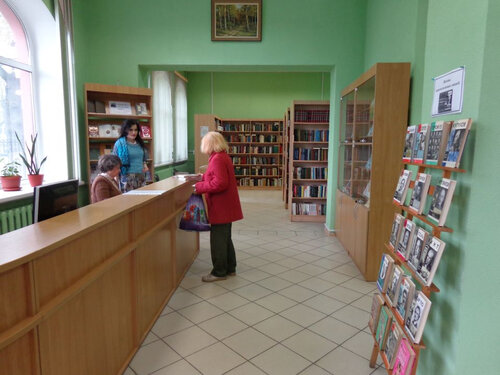 Kütüphaneler Central City Library named after P.L. Proskurin, Briansk, foto