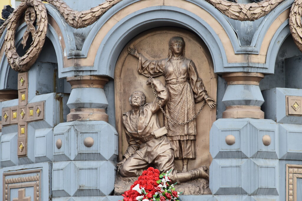 Monument, memorial Heroes of Plevna, Moscow, photo