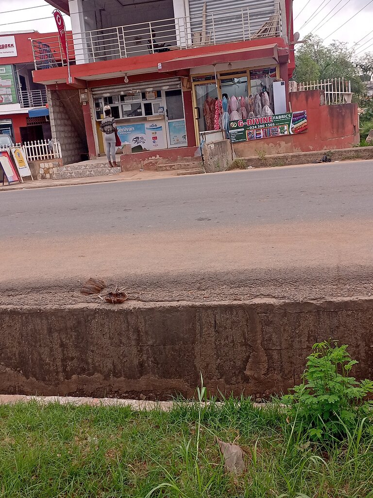 Clothing store G-Divine Fabrics, Accra, photo