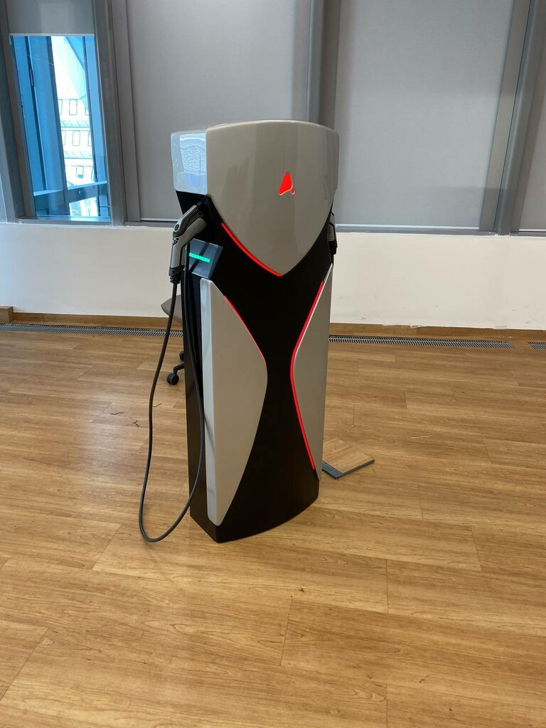 Electric car charging station Adele Energy, Astana, photo