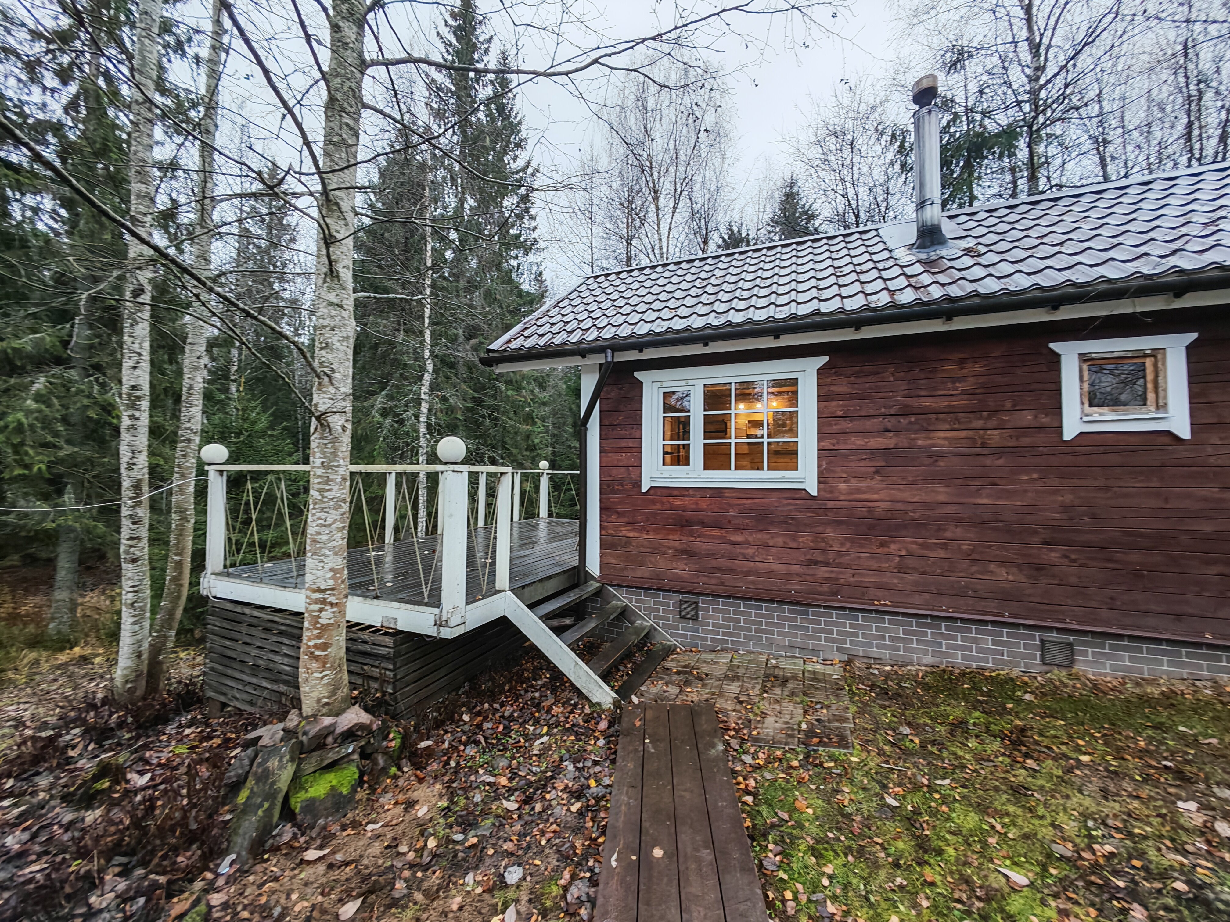 Фото Домик-Баня у речки Карелия