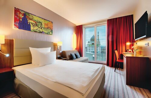 Внешний вид отеля Leonardo Hotel Dresden Altstadt в Дрездене, фото 3