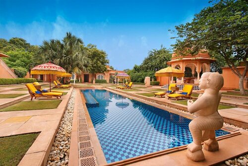 Внешний вид отеля The Oberoi Rajvilas в Муниципальной корпорации Джайпуре, фото 4