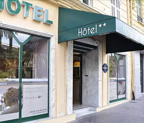 Гостиница Hotel de Berne в Ницце