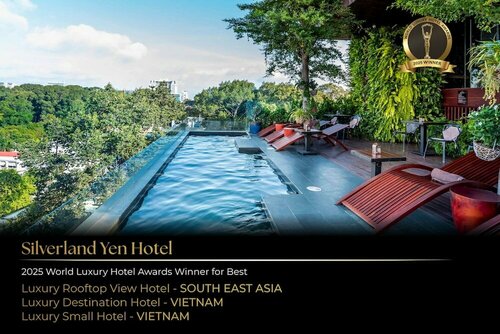 Внешний вид отеля Silverland Yen Hotel в Хошимине, фото 3