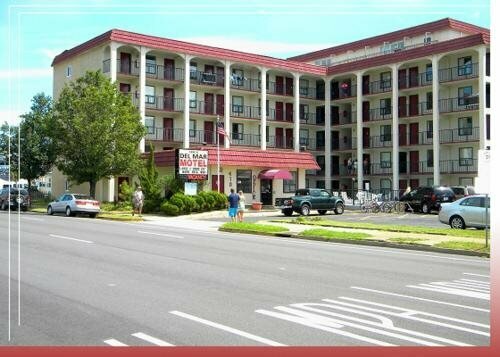 Гостиница Cerca Del Mar Motel в Вирджиния-Бич