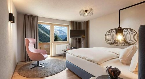 Внешний вид отеля Adler Inn Tyrol Mountain Resort Superior в Туксе, фото 2