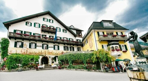 Внешний вид отеля Gasthof Zur Post в Санкт-Гильгене, фото 1