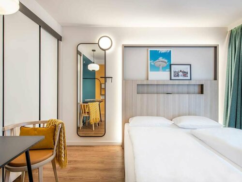 Гостиница Aparthotel Adagio Access Rouen Centre Cathédrale в Ле-Андели