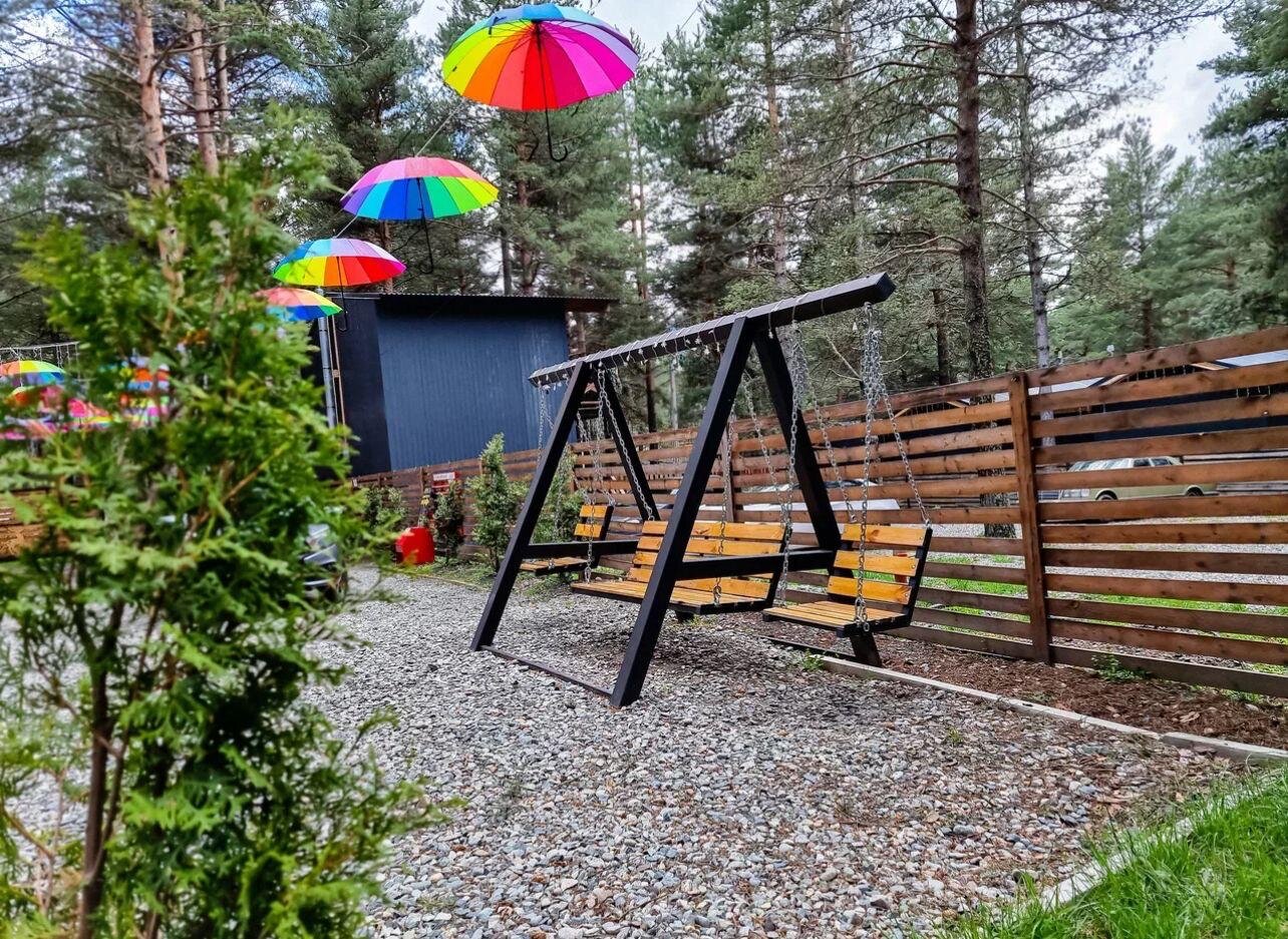 Фото Терраса Домики в Архызе