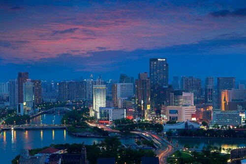 Внешний вид отеля The Westin Ningbo в Нинбо, фото 2