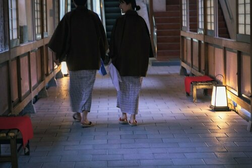 Внешний вид отеля Arima Onsen Gekkoen Yugetsusanso в Кобе, фото 4