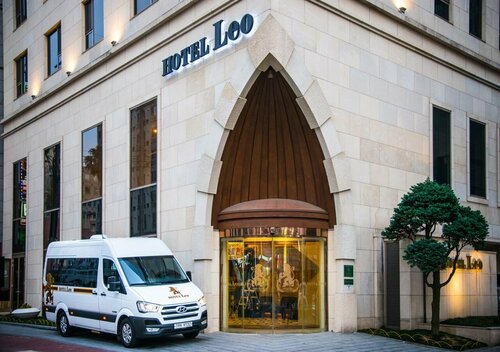 Внешний вид отеля Hotel Leo в Чеджу, фото 2
