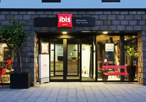 Внешний вид отеля Ibis Rotterdam City Centre в Роттердаме, фото 5