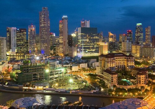 Внешний вид отеля Sofitel Singapore City Centre в Сингапуре, фото 3