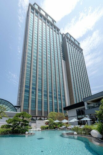 Внешний вид отеля Lotte Hotel Busan в Пусане, фото 1