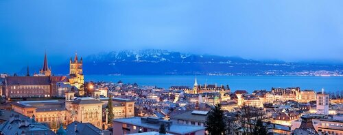 Внешний вид отеля Ibis Lausanne Centre в Лозанне, фото 1