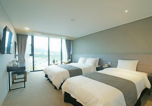 Внешний вид отеля I-Jin Hotel в Чеджу, фото 3