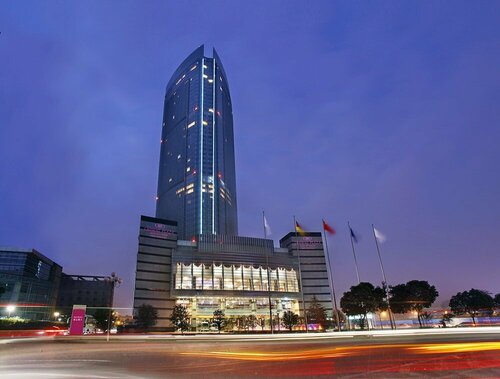 Внешний вид отеля Crowne Plaza Wuxi City Center в Уси, фото 4