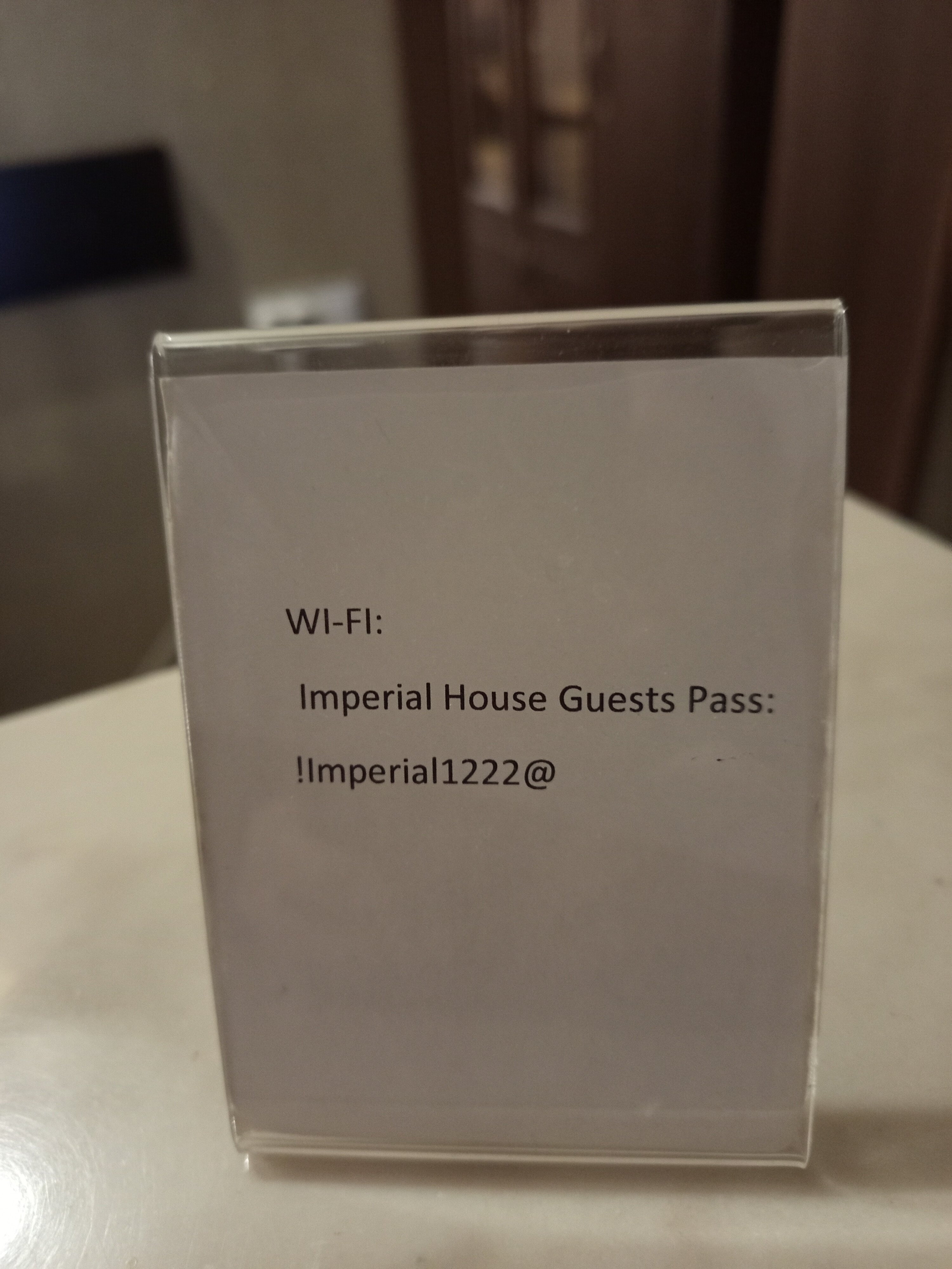 Фото Imperial House