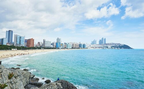Внешний вид отеля Benikea Hotel Haeundae в Пусане, фото 4