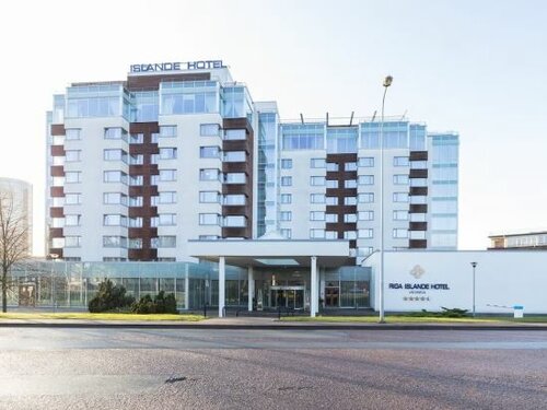 Внешний вид отеля Riga Islande Hotel в Риге, фото 1