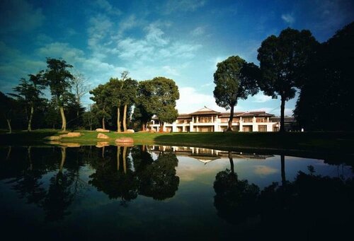 Внешний вид отеля Dongjiao State Guest Hotel в Пудуне, фото 2