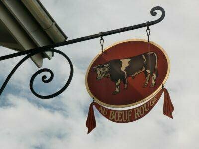 Гостиница Hôtel au Boeuf Rouge в Же