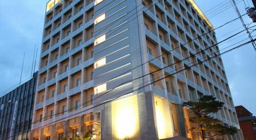 Гостиница Uozu Manten Hotel Ekimae в Префектуре Тояма