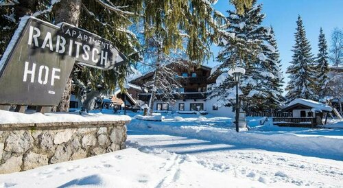 Внешний вид отеля Appartements Rabitsch Hof в Зеефельде ве Тироле, фото 4