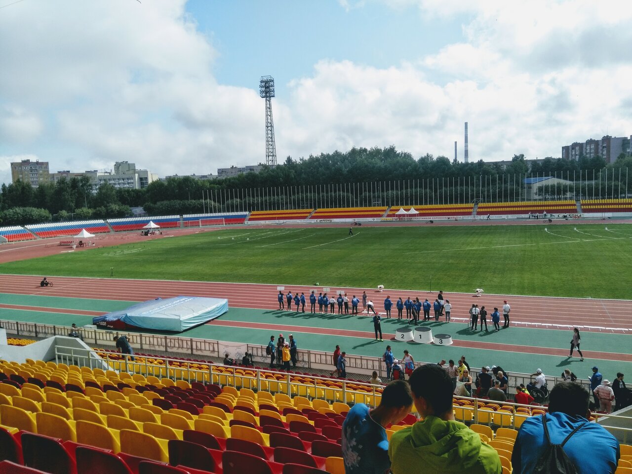 Стадион олимпийский чебоксары карта