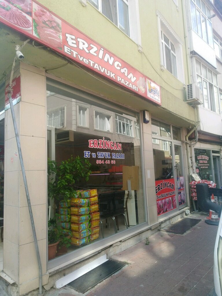 Erzincan Et ve Tavuk Pazarı, kasap, şarküteri, Silivrikapı Mah., Vidin