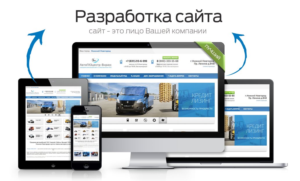 Создание web сайта москва