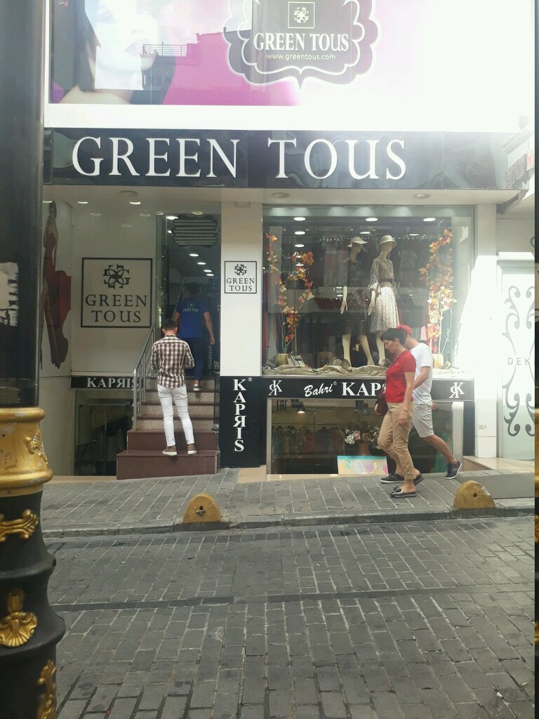 Toptan giyim Green Tous, Fatih, foto