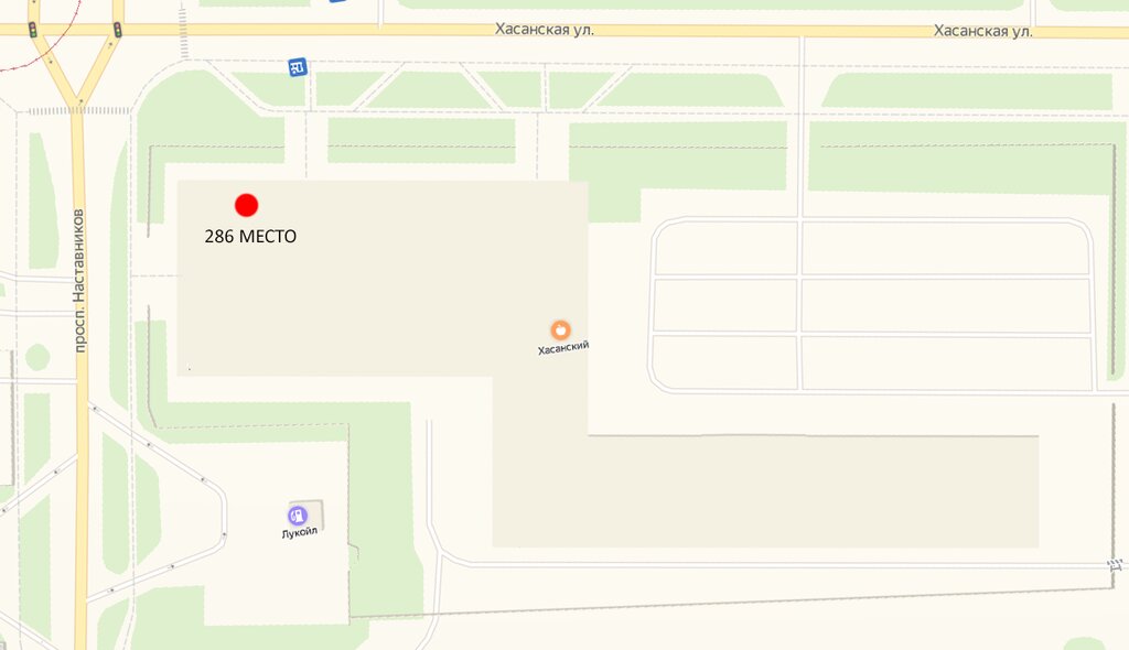 Хасанская улица санкт петербург карта