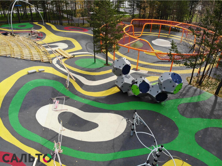 Карта детского парка ноябрьск