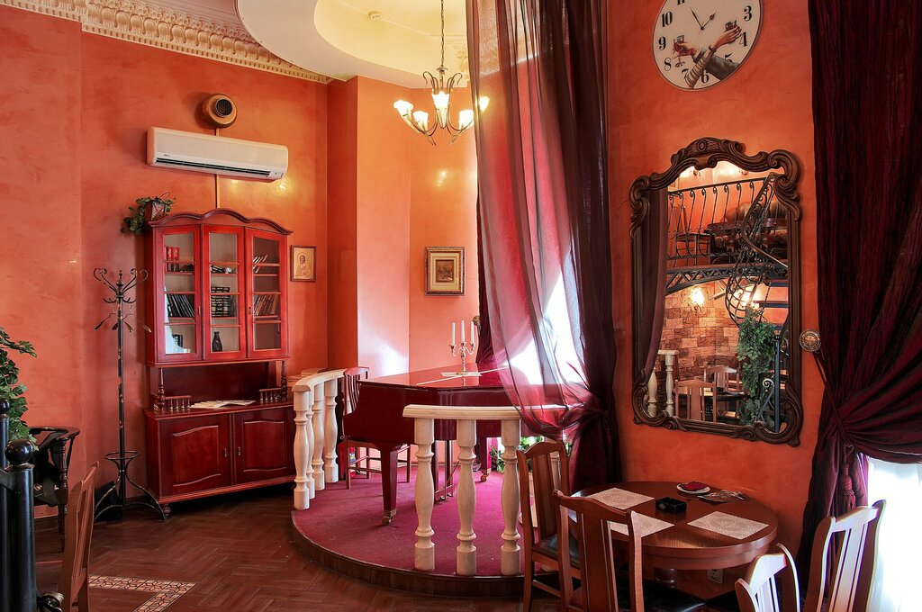 Panorama: Kofeynya Teatralny roman, coffee shop, Magnitogorsk, prospekt Metallur