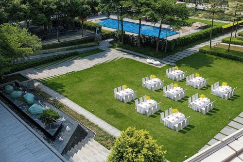 Внешний вид отеля Crowne Plaza Guangzhou Huadu, an Ihg Hotel в Гуанчжоу, фото 5