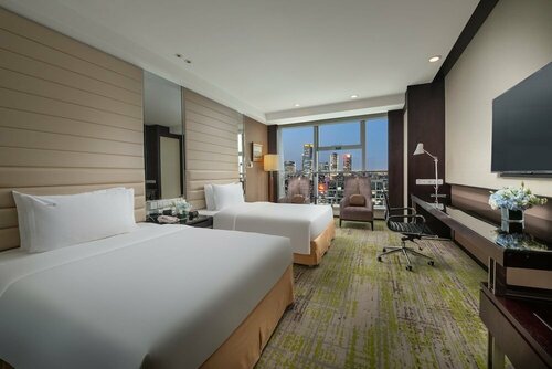 Внешний вид отеля Holiday Inn Beijing Focus Square в Районе Чаояне, фото 2