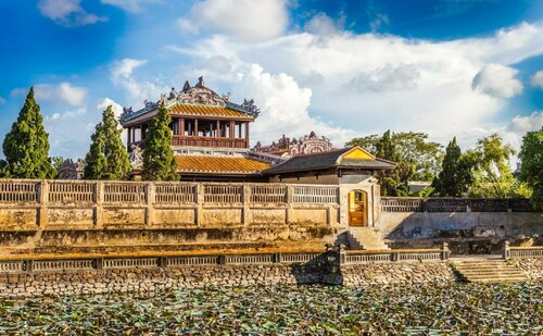 Внешний вид отеля Hong Thien Ruby Hotel в Фуонге Тхуане Хое, фото 2