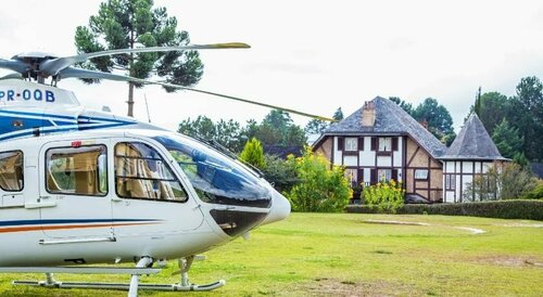 Внешний вид отеля Chateau La Villette в Кампос-ду-Жордану, фото 4