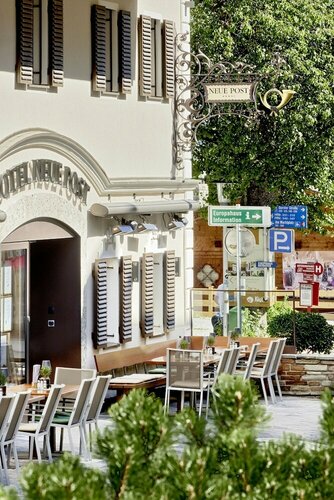 Внешний вид отеля Hotel Neue Post в Майрхофене, фото 2