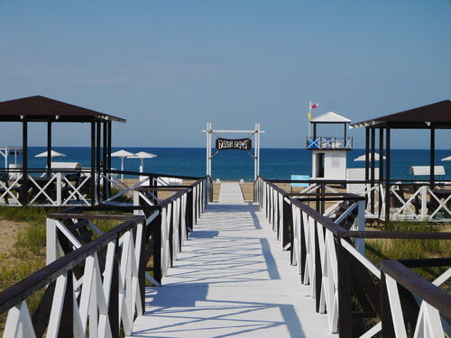 Дом отдыха Белый берег в Благовещенской