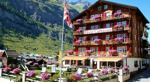 Внешний вид отеля Hotel Capricorn в Церматте, фото 1