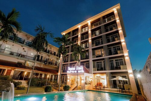 Внешний вид отеля Vilayvong Hotel в Вангвьенге, фото 1